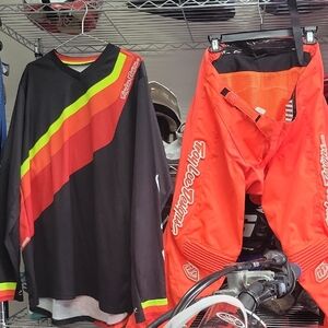 Troy Lee Designs Red and Black Racing Gear
